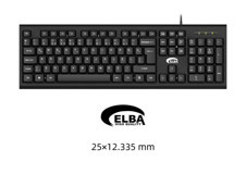 Elba K112 Türkçe Q Black Switch Kablolu Siyah Mekanik Klavye