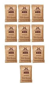 Kurukahveci Aziz Sade Orta Kavrulmuş Türk Kahvesi 10x100 gr