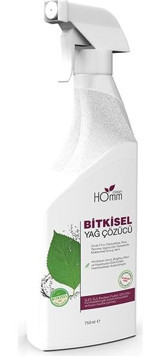 Homm Bitkisel Yağ Çözücü Sıvı Mutfak Banyo Temizliyici 750 ml