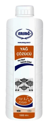 Ersağ Yağ Çözücü Sıvı Mutfak Banyo Temizliyici 1 lt