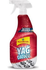 Klorak Yağ Çözücü Sprey Mutfak Banyo Temizliyici 750 ml