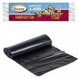 Ögem J-400 Jumbo Boy 80x110 cm Çöp Poşeti 10 Adet Siyah