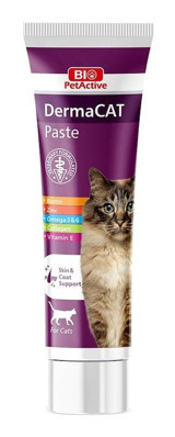 Bio Petactive Dermacat Multivitamini Tüy Dökme Yaşlı Kedi Vitamini Macun 100 ml