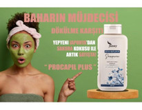 Funny Procapil Saç Dökülmesine Karşı Düz Saçlar İçin Kremsiz Şampuan Unisex Şampuanı 400 ml