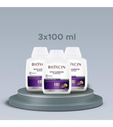 Bioxcin Onarıcı Düz Saçlar İçin Sarımsak Özlü Kremsiz Şampuan Unisex Şampuanı 300 ml