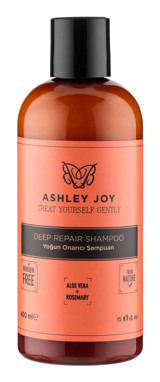 Ashley Joy Onarıcı Düz Saçlar İçin Kremsiz Şampuan Unisex Şampuanı 400 ml