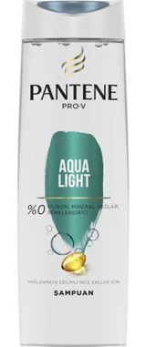 Pantene Aqua Light Arındırıcı Düz Saçlar İçin Kremsiz Şampuan Unisex Şampuanı 400 ml