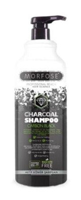 Morfose Charcoal Düz Saçlar İçin Kremsiz Şampuan Unisex Şampuanı 1000 ml