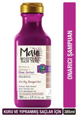 Maui Shea Butter Onarıcı Düz Saçlar İçin Sülfatsız Kremsiz Şampuan Unisex Şampuanı 385 ml