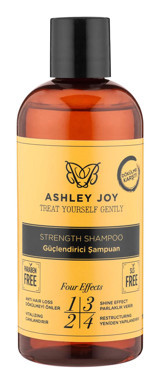 Ashley Joy Güçlendirici Düz Saçlar İçin Kremsiz Şampuan Unisex Şampuanı 400 ml