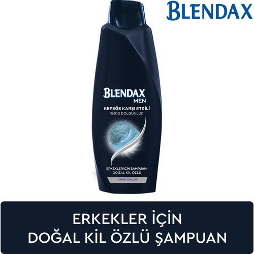 Blendax Kepek Karşıtı Düz Saçlar İçin Kremsiz Şampuan Unisex Şampuanı 500 ml
