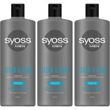 Syoss Clean & Cool Düz Saçlar İçin Kremsiz Şampuan Unisex Şampuanı 500 ml