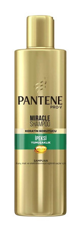 Pantene İpeksi Yumuşatıcı Arındırıcı Düz Saçlar İçin Keratin Kremsiz Şampuan Unisex Şampuanı 250 ml