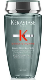 Kerastase Bain De Force Quotidien Arındırıcı Düz Saçlar İçin Kremsiz Şampuan Erkek Şampuanı 250 ml