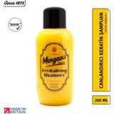 Morgan's Pomade Pomade Revitalising Retro Yellow Düz Saçlar İçin Keratin Kremsiz Şampuan Unisex Şampuanı 250 ml