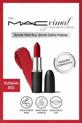 M.A.C Russian Red Kırmızı Kalıcı Mat Hayır Stick Ruj