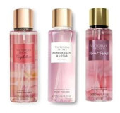 Victoria's Secret Temptation-Pomegranate ve Lotus-Velvet Petals Kadın Vücut Spreyi 3x250 ml