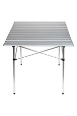 Atikcamp Out-2050 69x69 cm Çantalı Kare Alüminyum Katlanır Kamp Masası Gri