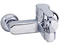 Gms Omega Pirinç Çiftli Aç Kapa Solo Kare Banyo Bataryası Krom