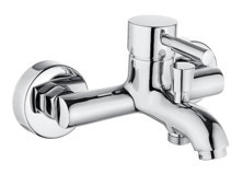 Vilas Madrid Deluxe Pirinç Çİftli Aç Kapa Ankastre Kare Banyo Bataryası Krom