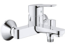 Grohe 23348000 Pirinç Çiftli Aç Kapa Yarı Ankastre Kare Banyo Bataryası Krom