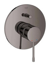 Grohe 19285A01 Krom Kaplama Çiftli Aç Kapa Ankastre Kare Banyo Bataryası Krom