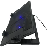 Dlax 1400 Rpm Mini Sessiz 2 Fanlı Rgb Plastik 17 İnç Laptop Soğutucu
