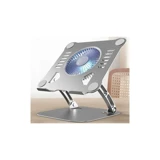 Coverzone Mini 1 Fanlı Rgb Alüminyum 17 İnç Laptop Soğutucu