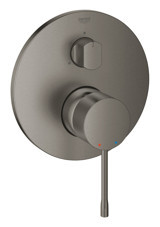 Grohe 24092AL1 Krom Kaplama Çiftli Aç Kapa Ankastre Yuvarlak Banyo Bataryası Krom