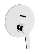 Artema A42446 Krom Kaplama Çiftli Aç Kapa Ankastre Kare Banyo Bataryası Krom