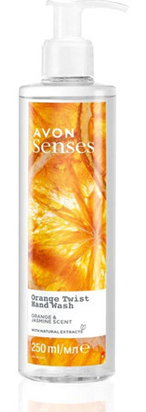 Avon Senses Portakal Nemlendiricili Organik 250 ml Sıvı Sabun