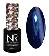 Nail Republic 457 Lacivert Kalıcı Simli Oje