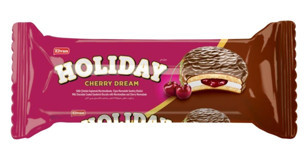 Elvan Holiday Vişneli Bisküvi 8x80 gr