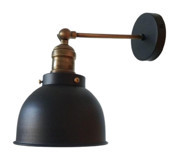 Rsylight Rys Retro Metal LED Aplik Siyah
