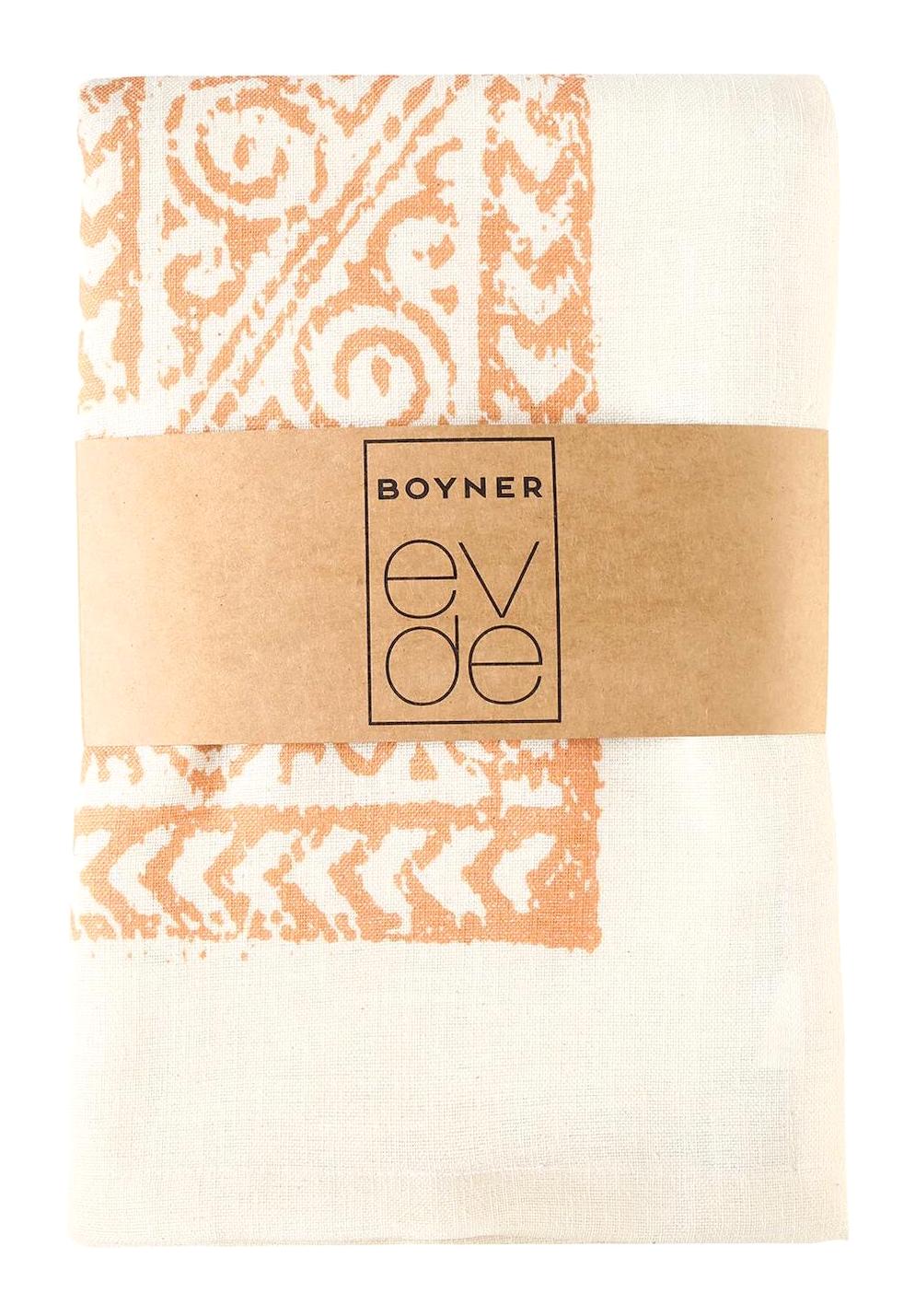 Boyner Evde Polyester 140x240 cm Dikdörtgen Masa Örtüsü Kremit