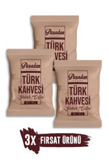 Paşadan Sade Orta Kavrulmuş Türk Kahvesi 3x100 gr