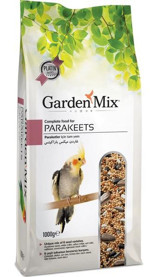 Garden Mix Paraket Kabuklu Karışık Kuş Yemi 1 kg