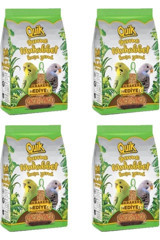 Quik Kabuklu Sade Vitaminli Muhabbet Kuşu Krakeri 4x500 gr