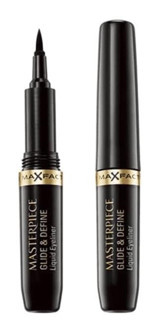 Max Factor Masterpiece Glide Define Mat Kahverengi İnce Uçlu Keçe Likit Eyeliner