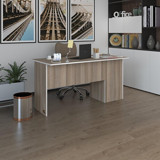Kenzlife Dolaplı 75x80x120 cm Suntalam Gövdeli Açık Kahverengi Çalışma Masası
