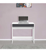 Adore Mobilya Vera 75x45x80 cm Yonga Levha Gövdeli Suntalam Ayaklı Beyaz Çalışma Masası