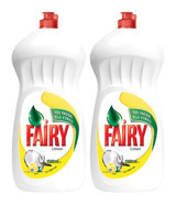 Fairy Limon Kokulu Sıvı El Bulaşık Deterjanı 2x1.5 lt