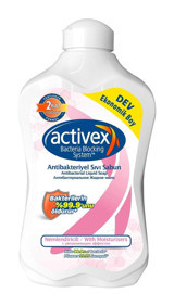Activex Bacteria Blocking System Nemlendiricili Antibakteriyel Köpük 1.5 lt Sıvı Sabun