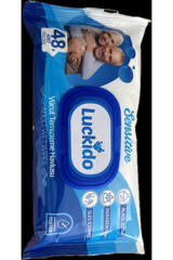 Luckido Sensitive 48 Yaprak Islak Mendil
