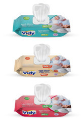 Vidy Baby Sensitive 2160 Yaprak 3'lü Islak Mendil