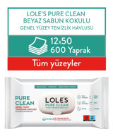 Lole's 600 Yaprak 12'li Islak Mendil