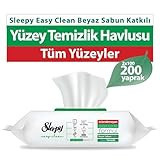 Sleepy Beyaz Sabunlu 200 Yaprak 2'li Islak Mendil