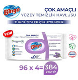 Bingo Lavanta 384 Yaprak 4'lü Islak Mendil