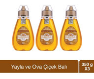 Balparmak Çıtkapak Anadolu Süzme Ova - Yayla Balı 3x350 gr