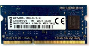 Kingston ACR16D3LS1KFG 4 GB DDR3 1x4 1600 MHz Ram